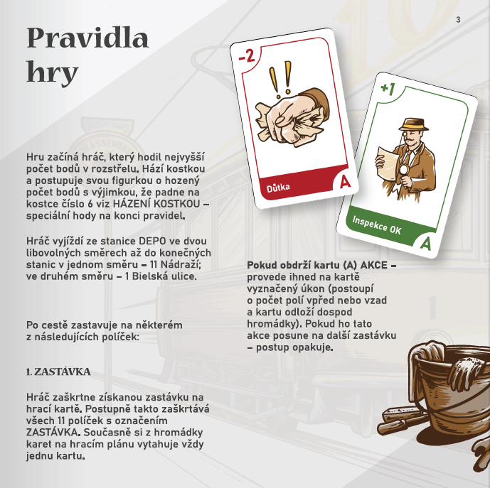 Pravidla hry - pohyb po hracím plánu_str3